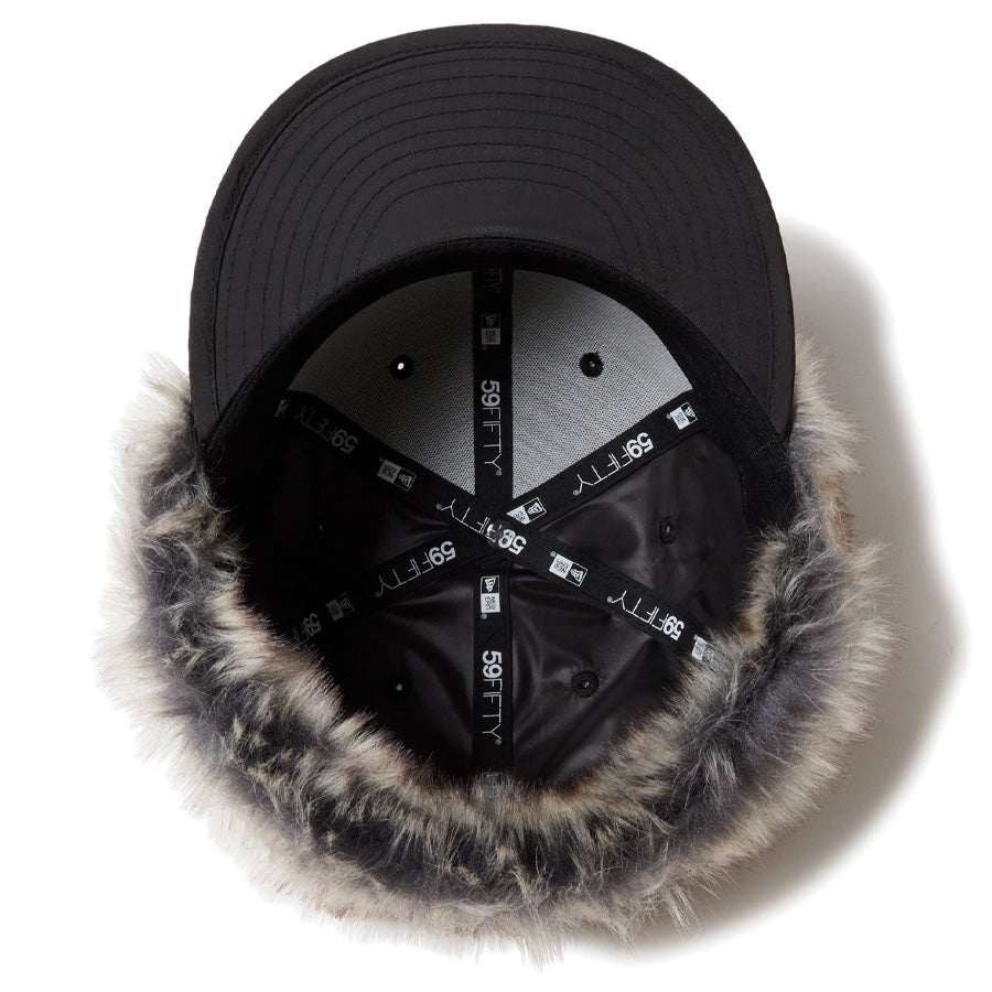 59FIFTY Flip down Water Repellent ファー ブラック | アウトドア