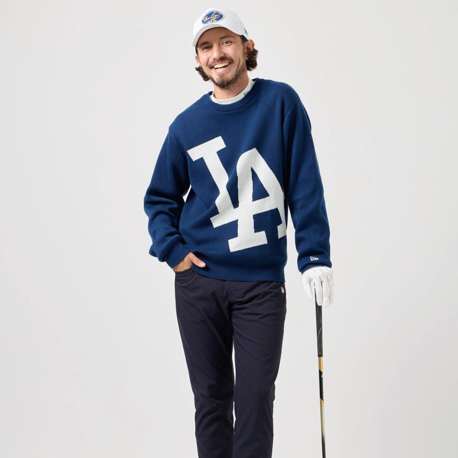 ニットセーター ロサンゼルス・ドジャース ネイビー | ゴルフ