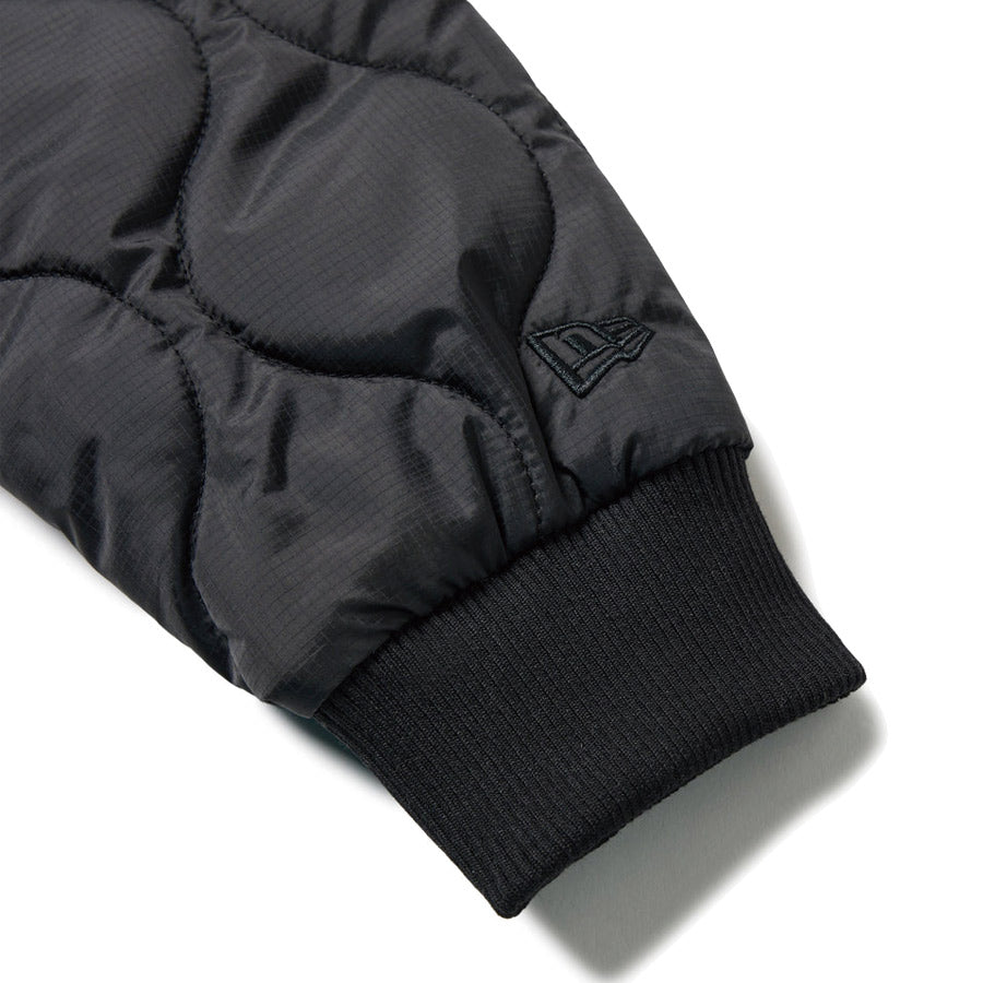 インサレーティッド キルティング ジャケット ブラック | ゴルフ