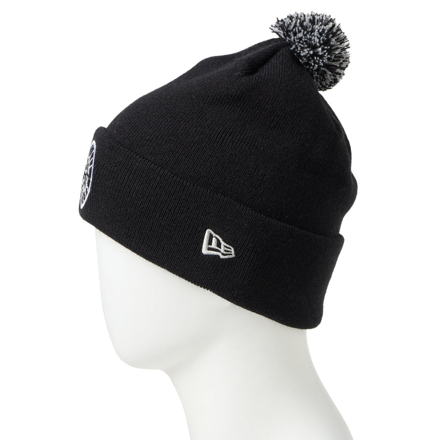ニューエラ ニット帽 NEW ERA MLB ポンポンニット シアトル マリナーズ