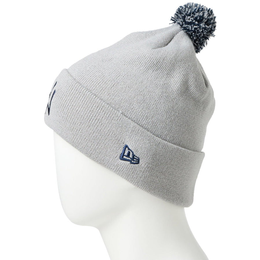 ポンポンニット ニューヨーク・ヤンキース グレー