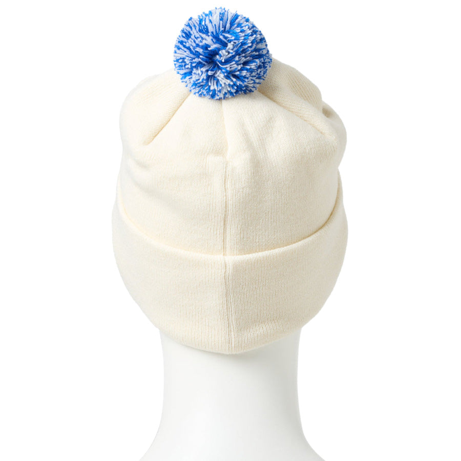 ニューエラ ニット帽 NEW ERA MLB ポンポンニット ロサンゼルス