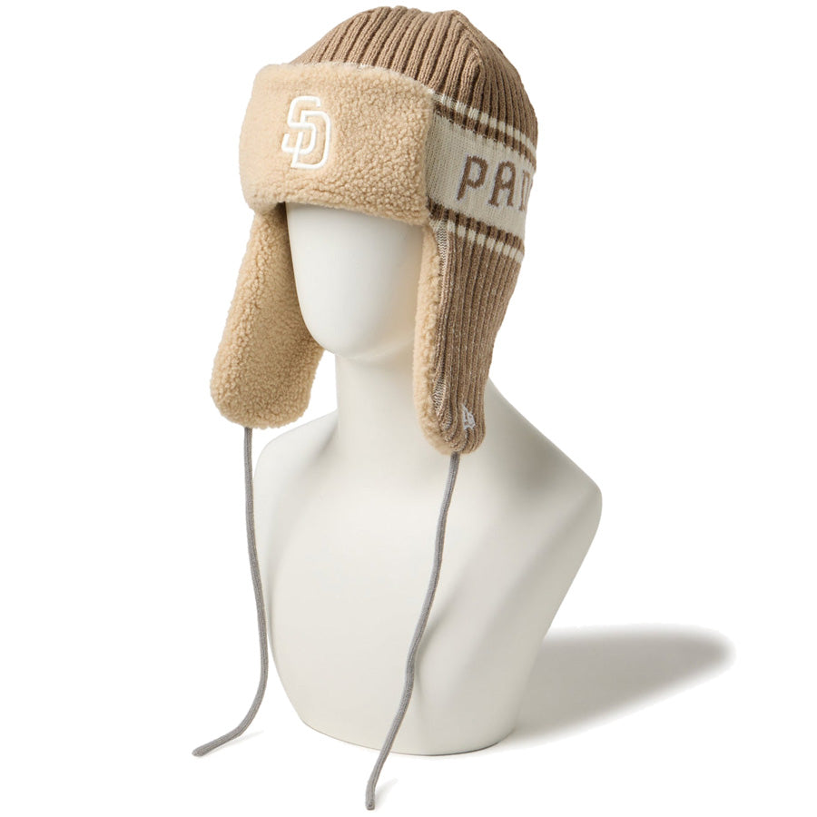 ニット トラッパー サンディエゴ･パドレス ベージュ