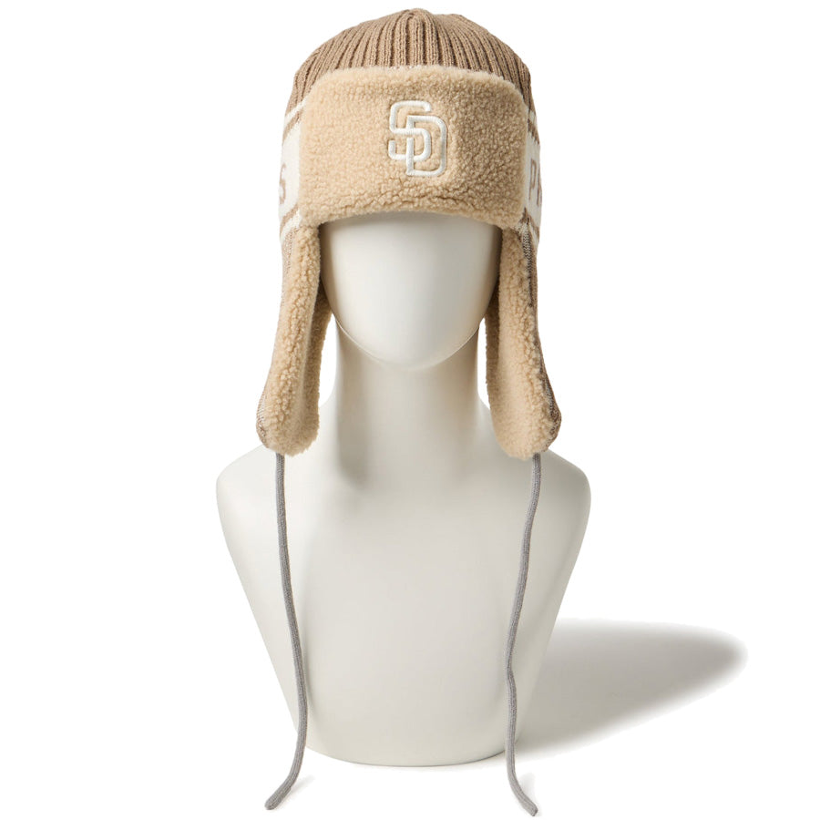 ニット トラッパー サンディエゴ･パドレス ベージュ