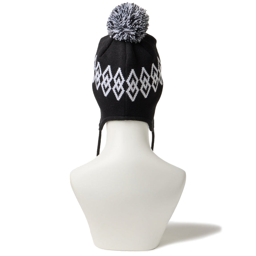 ニューエラ キャップ ニット帽 NEW ERA ポンポンニット イヤーフラップ