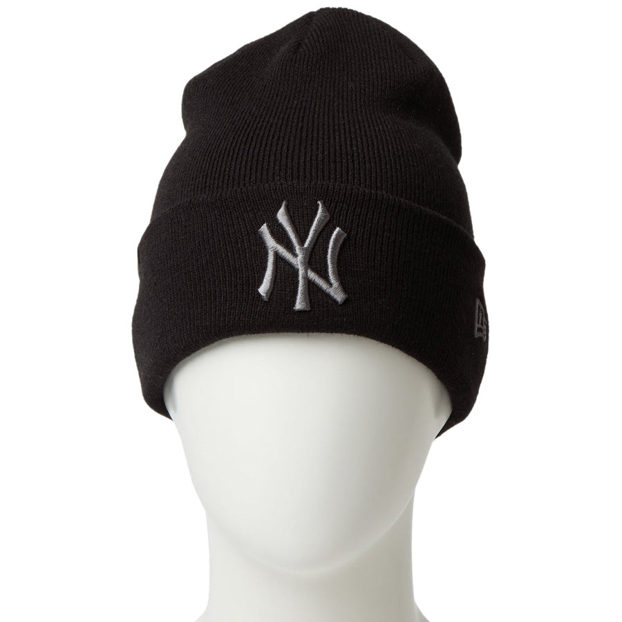 ベーシック カフニット MLB Tonal Logo ニューヨーク・ヤンキース ブラック