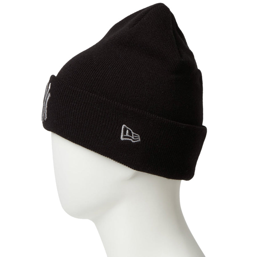 ベーシック カフニット MLB Tonal Logo ニューヨーク・ヤンキース ブラック