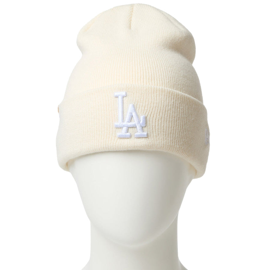 ベーシック カフニット MLB Tonal Logo ロサンゼルス・ドジャース オフホワイト
