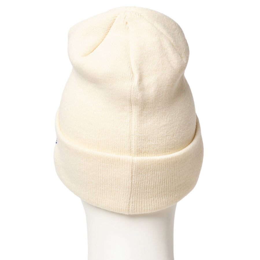 ベーシック カフニット MLB Team Logo ロサンゼルス・ドジャース Dロゴ オフホワイト