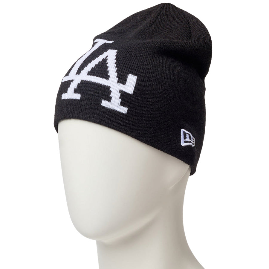 2点おまとめ　ニューエラ　ロサンゼルスドジャース　ニット帽ビーニー新品 ニューエラ ニット帽 NEW ERA ベーシック ビーニー MLB Team Logo