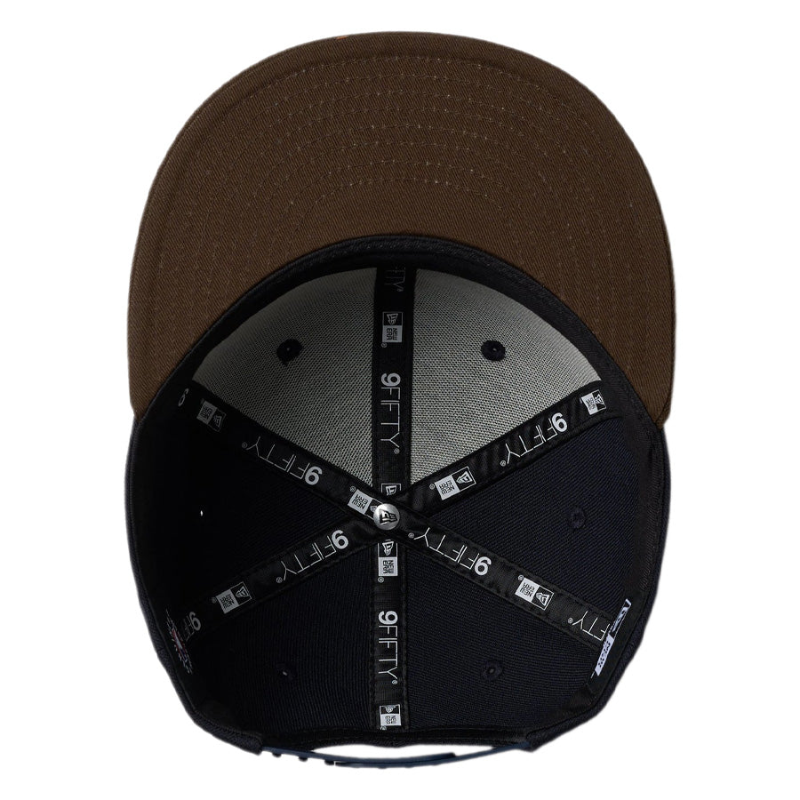 Youth 9FIFTY 2-Tone ニューヨーク・ヤンキース ネイビー ウォルナットバイザー