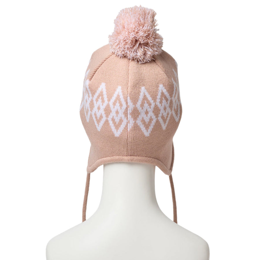 ニューエラ ニット帽 NEW ERA キッズ Kid's ポンポンニット イヤー