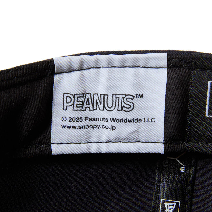 Youth 9FORTY A-Frame PEANUTS ピーナッツ College Logo ネイビー