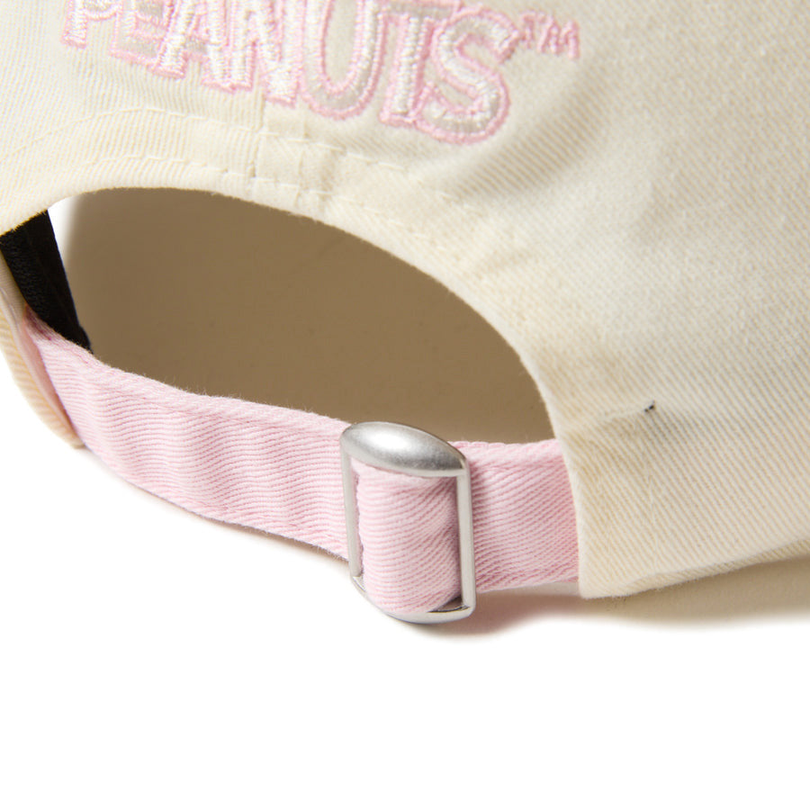 Youth 9TWENTY PEANUTS ピーナッツ スヌーピー オラフ スパイク クロームホワイト/ピンク