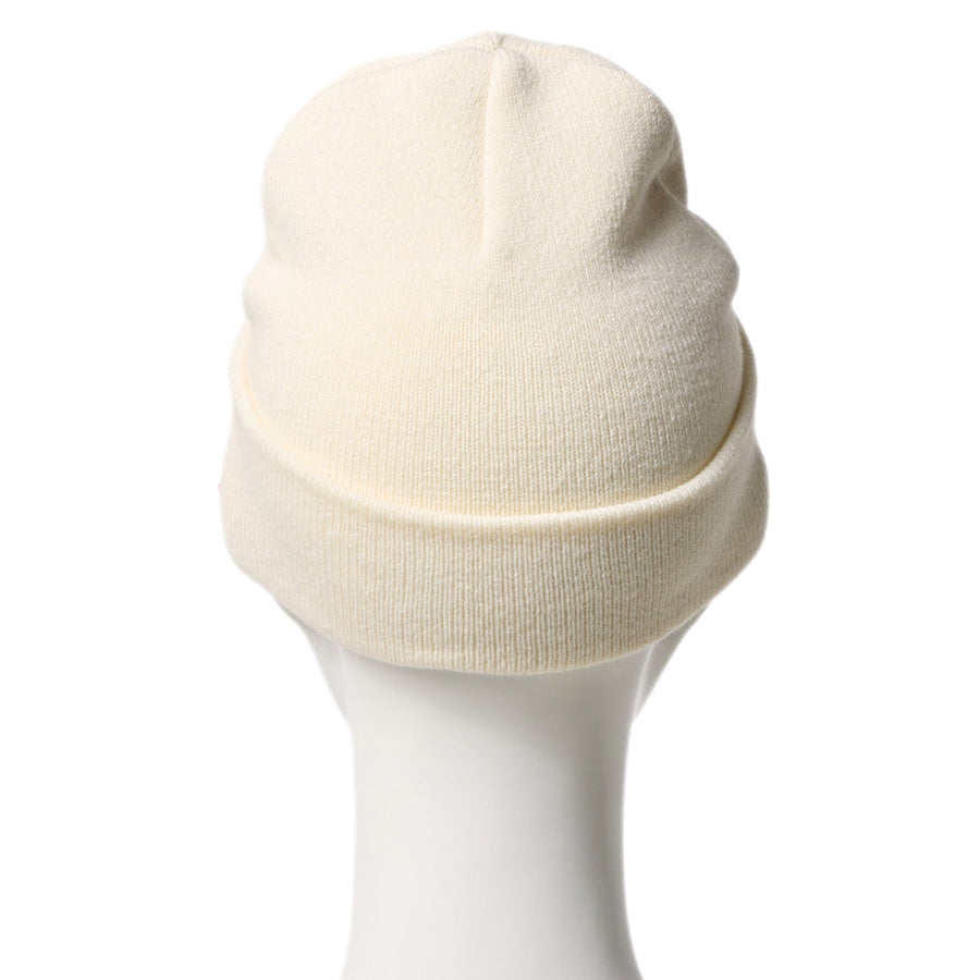 Kid's カフニット PEANUTS ピーナッツ スヌーピー ニューエラロゴ オフホワイト