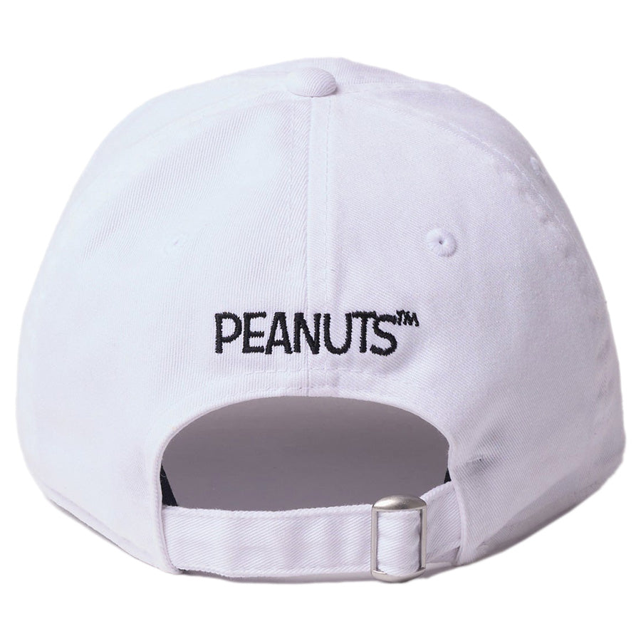 9TWNTY ロングバイザー PEANUTS ピーナッツ ニューエラボックスロゴ ホワイト | ゴルフ