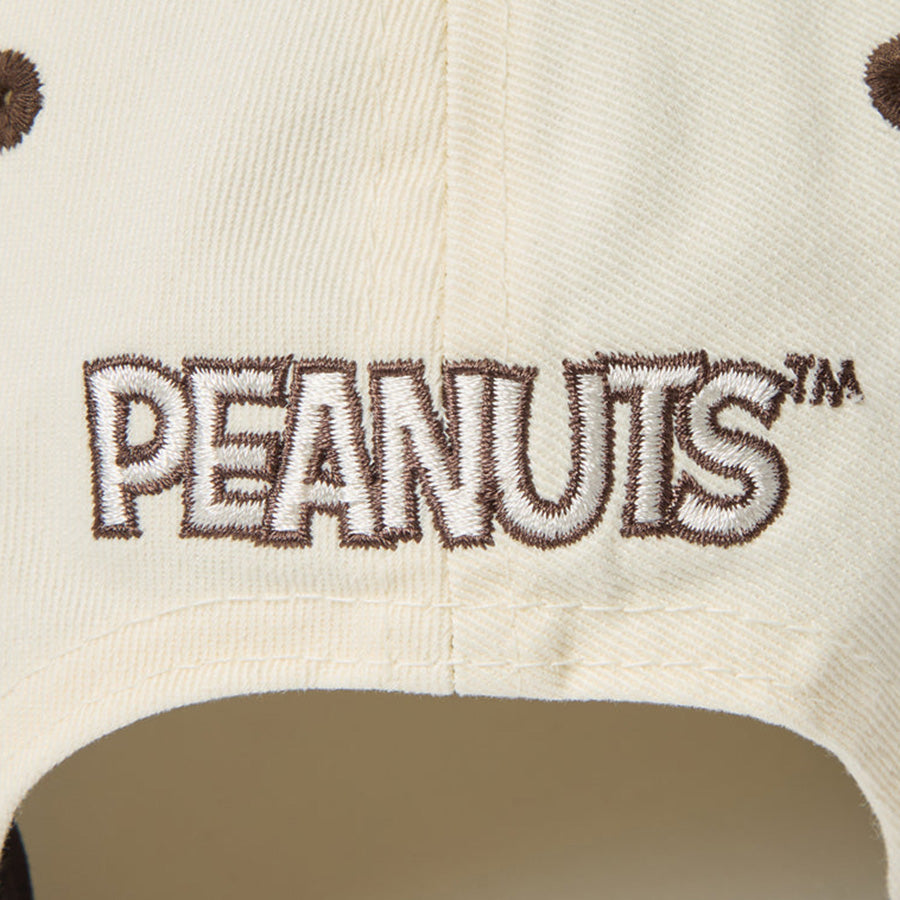 9TWENTY PEANUTS ピーナッツ SNOOPY WITH BRO クロームホワイト/ウォルナット