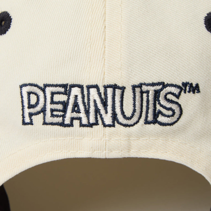 9TWENTY PEANUTS ピーナッツ SNOOPY AND OLAF スヌーピー オラフ クロームホワイト/ネイビー