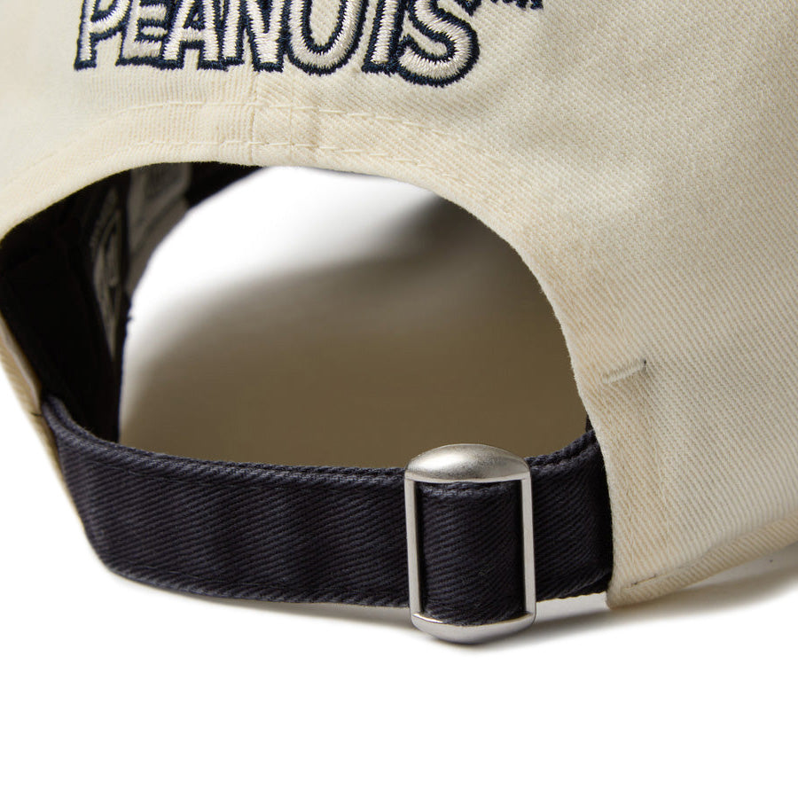9TWENTY PEANUTS ピーナッツ SNOOPY AND OLAF スヌーピー オラフ クロームホワイト/ネイビー