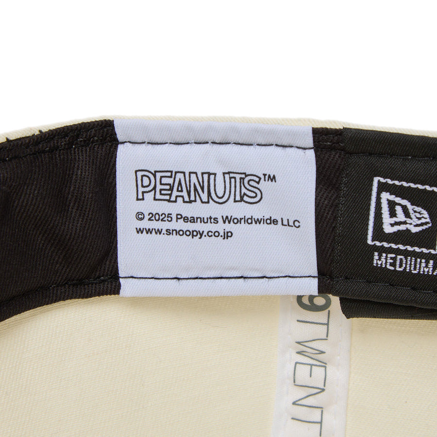 スヌーピーです。 ニューエラ キャップ NEW ERA 9TWENTY PEANUTS ピーナッツ スヌーピー