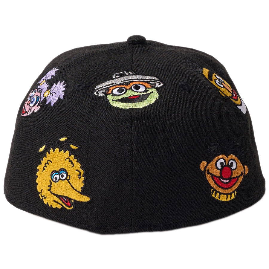59FIFTY SESAME STREET セサミストリート オールオーバー ブラック