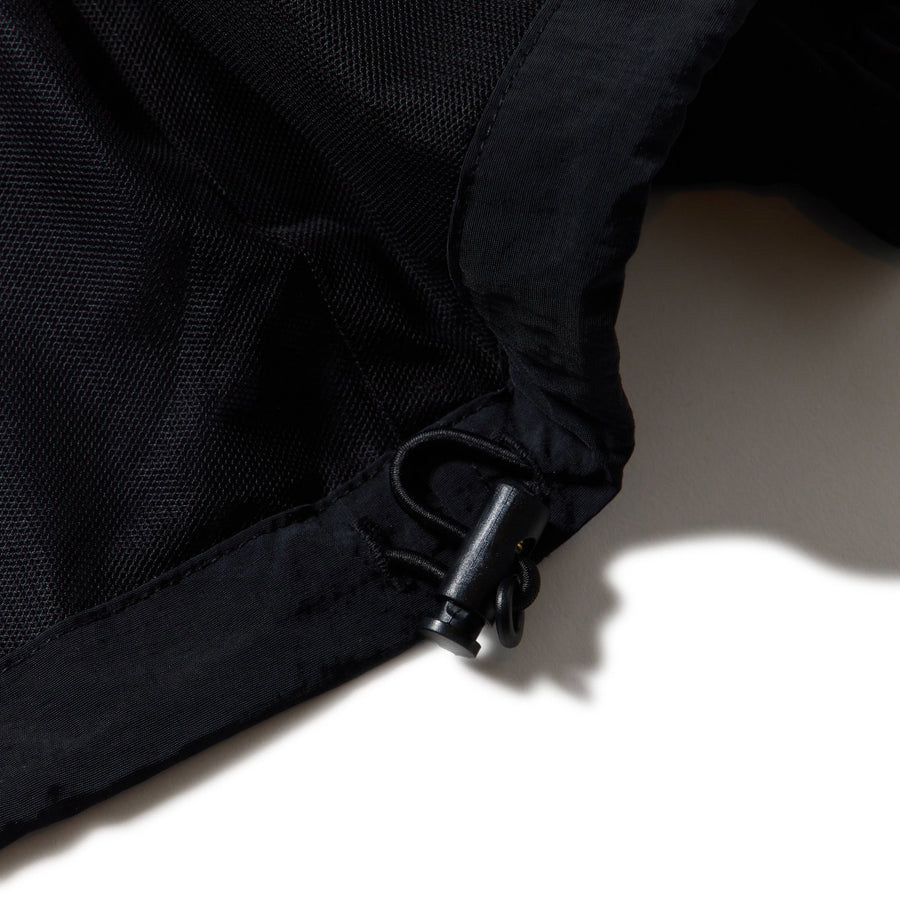 ナイロン コーチジャケット ブラック