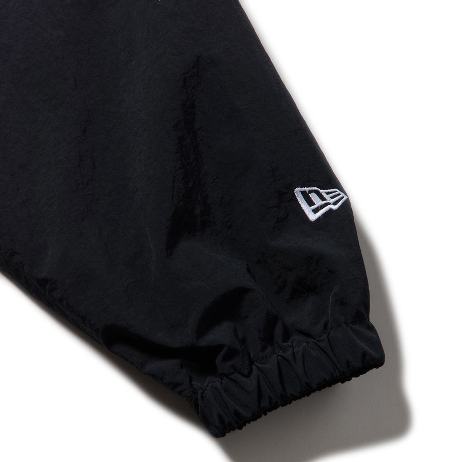 ナイロン コーチジャケット ブラック