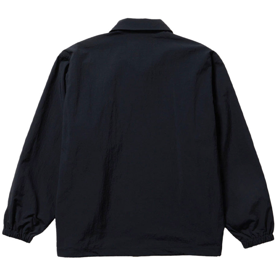 ナイロン コーチジャケット ブラック
