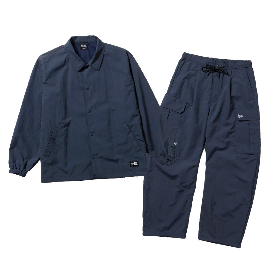 ナイロン コーチジャケット ネイビー