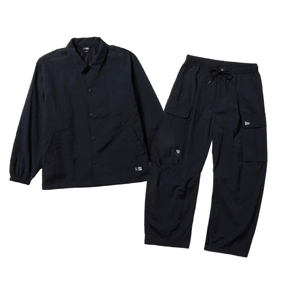 ニューエラ NEW ERA ナイロン コーチジャケット ブラック – KINGS
