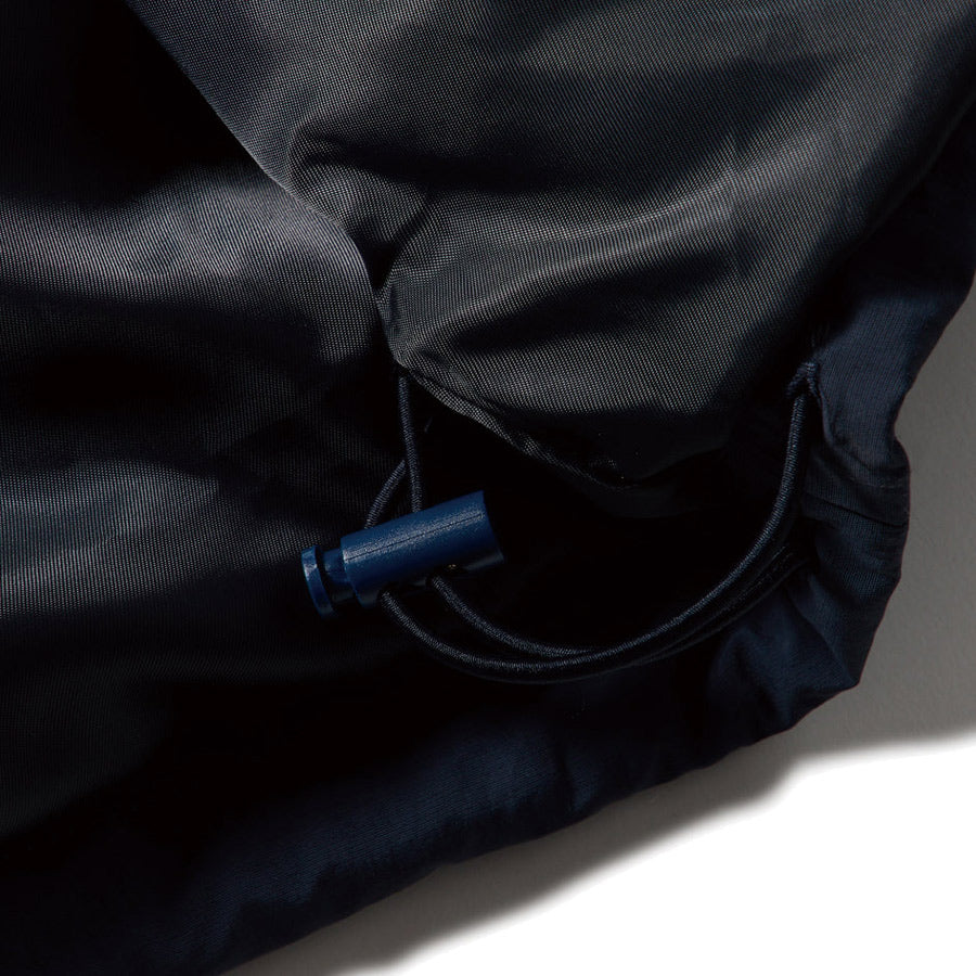 ダウンジャケット コーデュロイ コンビ ネイビー FW25