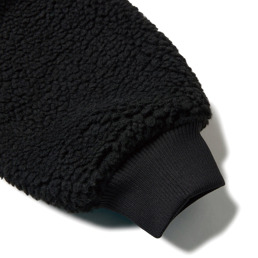 ボアブルゾン ブラック FW25 オーバーサイズド