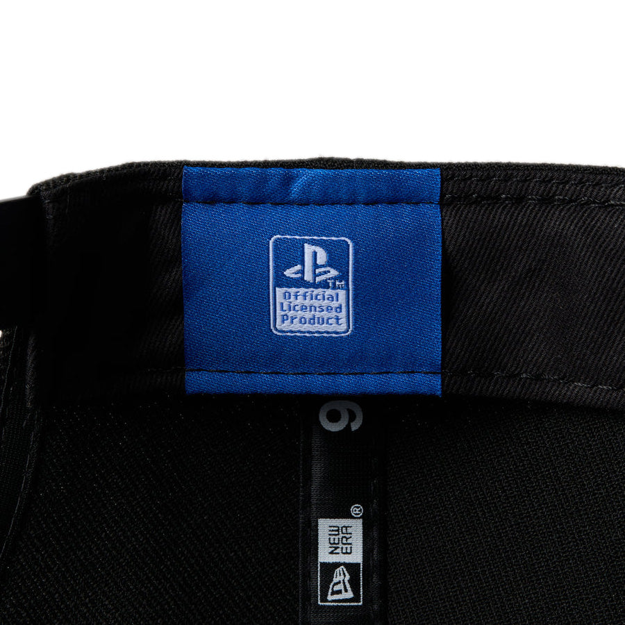 Youth 9FIFTY PlayStation プレイステーション ファミリーマーク ニューエラロゴ ブラック