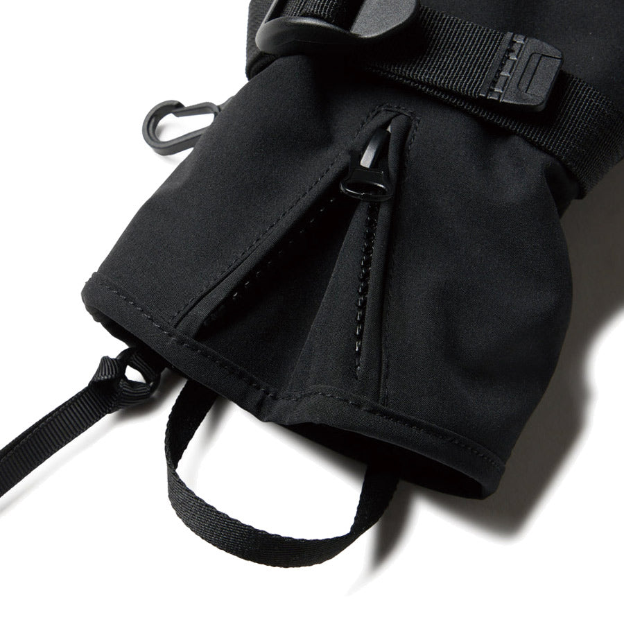 スノーグローブ アンダー 5フィンガー ブラック | アウトドア