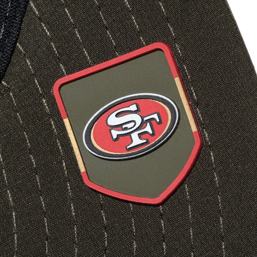 9FORTY M-Crown A-Frame 2025 NFL Salute to Service サンフランシスコ・フォーティーナイナーズ