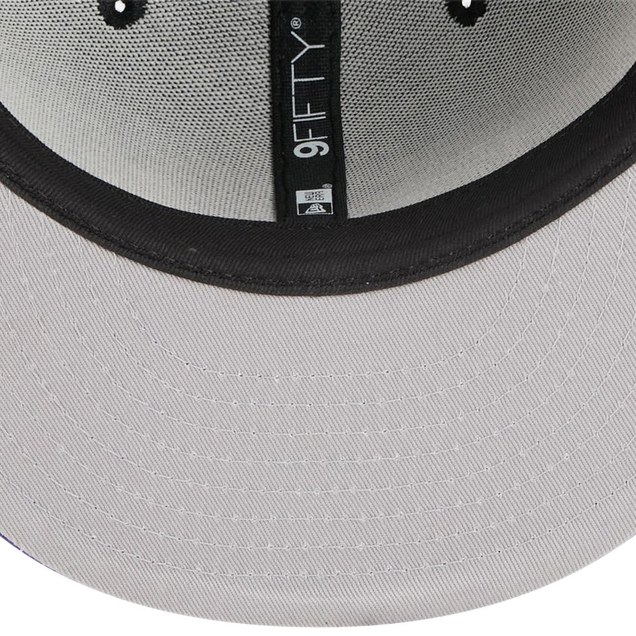 9FIFTY NBA 2025 City Edition ロサンゼルス・レイカーズ ブラック パープル