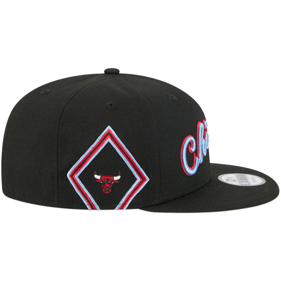 [試着のみ 新品同様] New Era シカゴ・ブルズ キャップ 9FIFTY ニューエラ キャップ NEW ERA 9FIFTY A-Frame NBA 2-Tone シカゴ