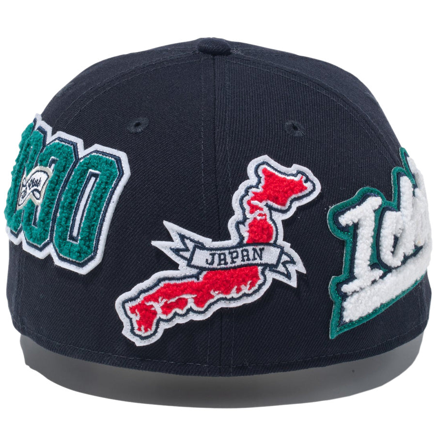 59FIFTY Hall of Fame 2025 Ichiro Suzuki シアトル・マリナーズ パッチ ネイビー
