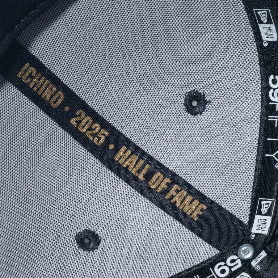 59FIFTY Hall of Fame 2025 Ichiro Suzuki シアトル・マリナーズ パッチ ネイビー