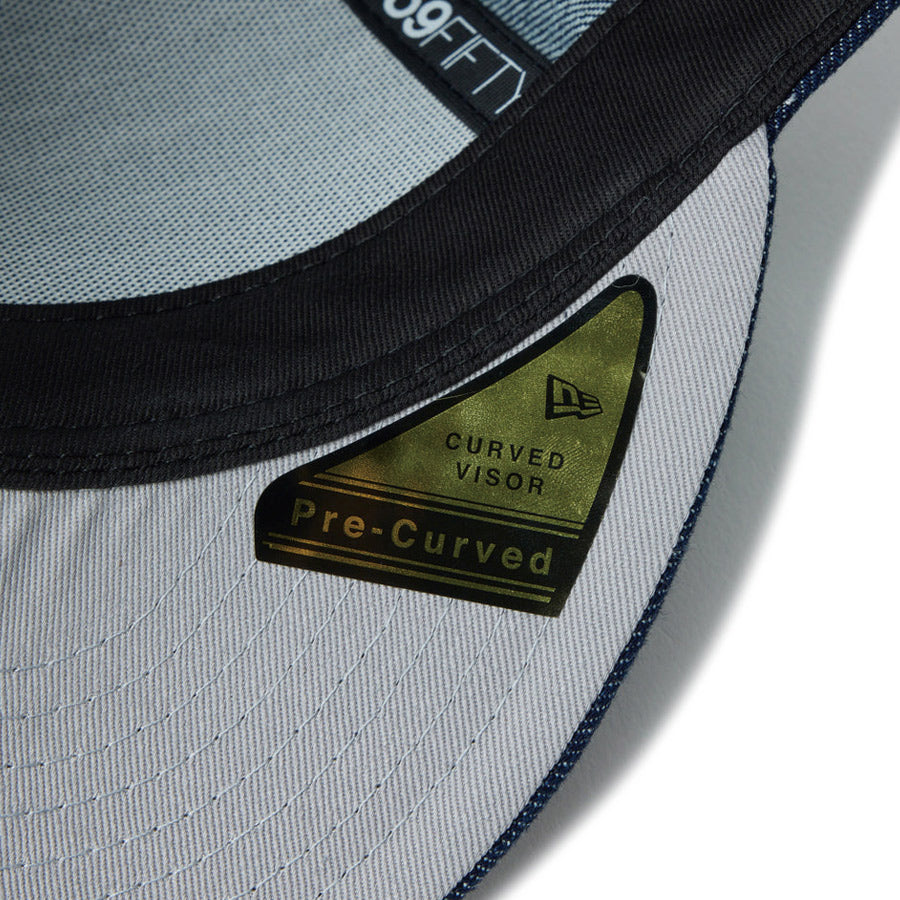 PC 59FIFTY ニューヨーク・ヤンキース Chain Stitch チェーンステッチ インディゴデニム