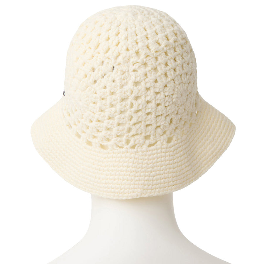 クロシェ ニットバケット オフホワイト