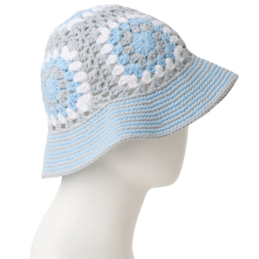 ニューエラ バケットハット バケハ NEW ERA クロシェ ニットバケット