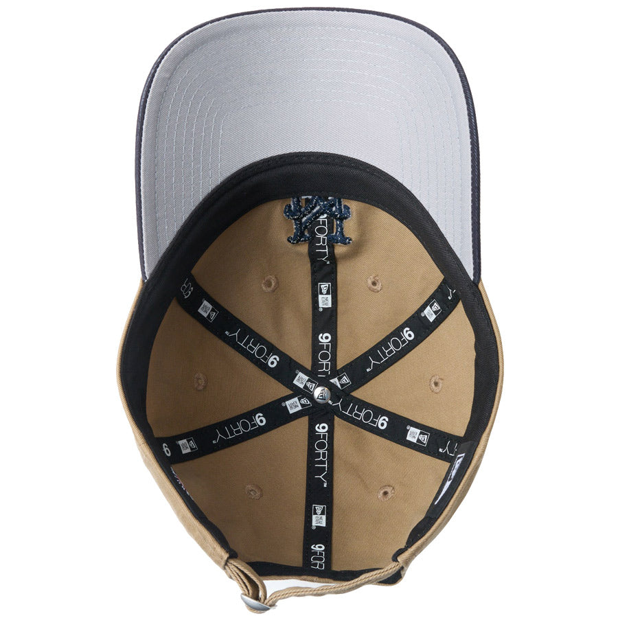 9FORTY MLB アンストラクチャード Unstructured ニューヨーク・メッツ カーキネイビー