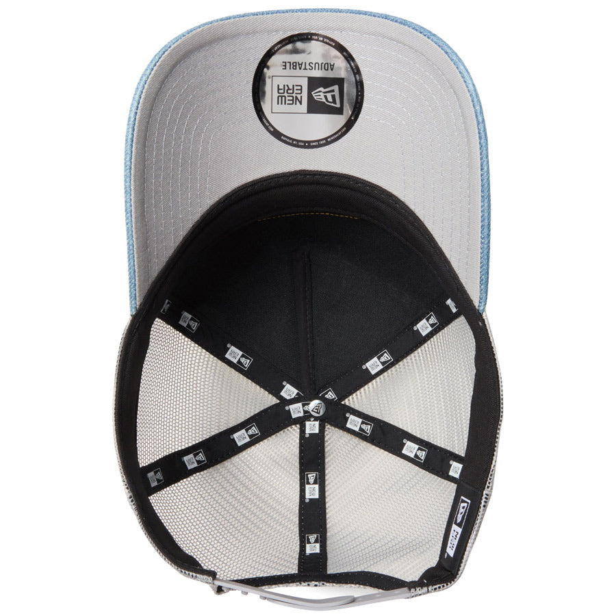 9FORTY A-Frame Trucker ラバーパッチ ウォッシュドデニム