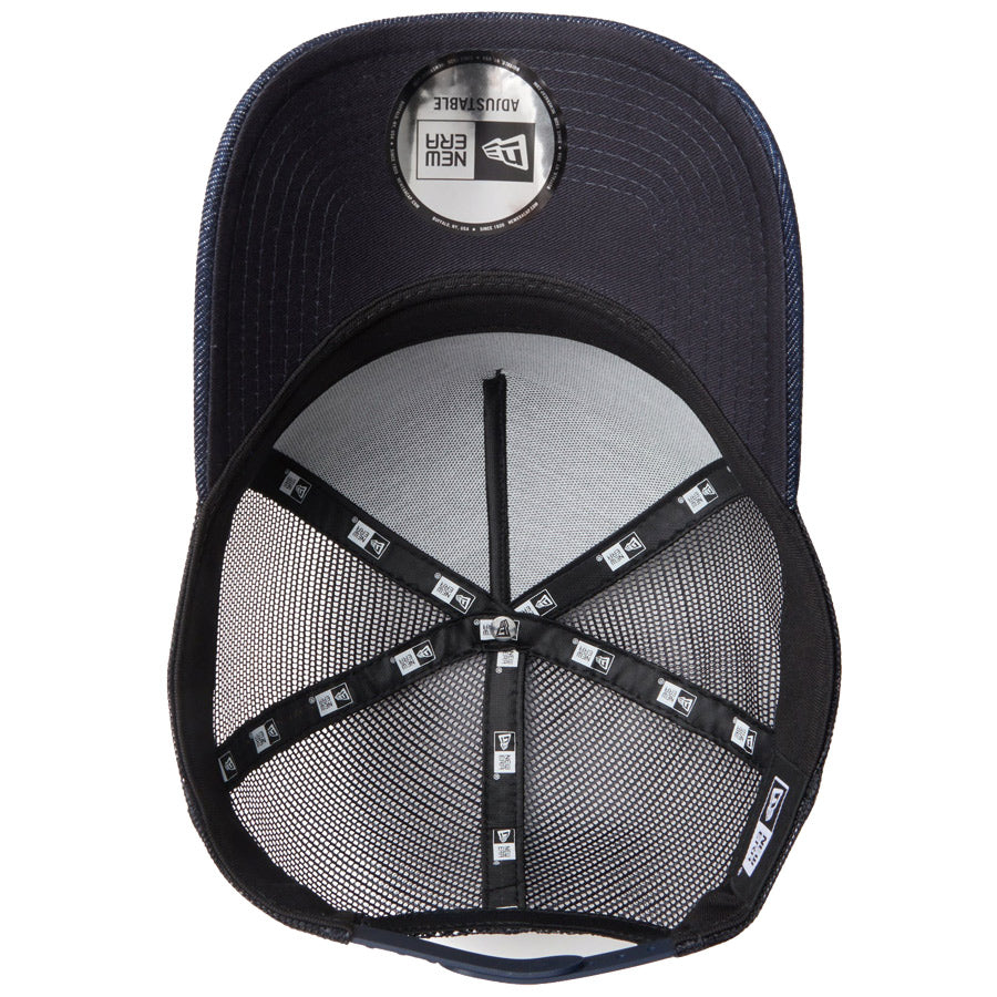 9FORTY A-Frame Trucker ラバーパッチ インディゴデニム