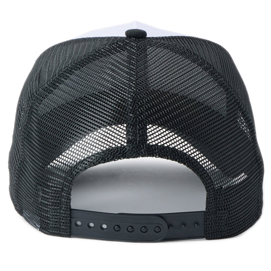 9FORTY A-Frame トラッカー Flag Logo ラバーパッチ Rubber Patch ホワイト