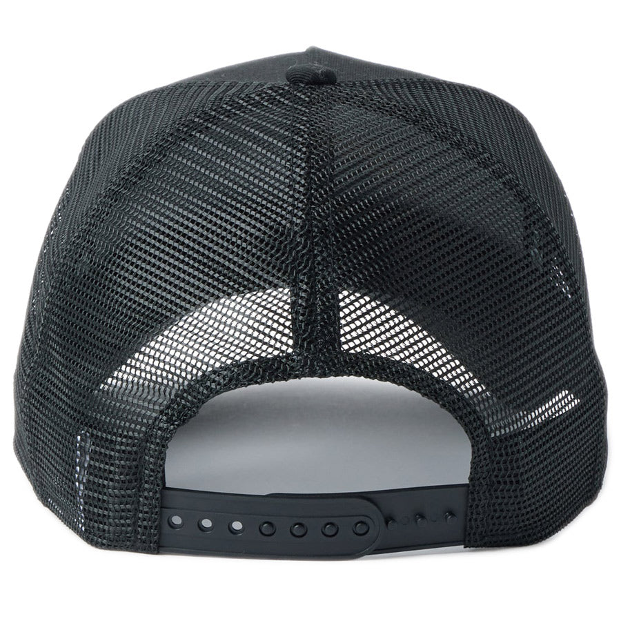 9FORTY A-Frame トラッカー Flag Logo ラバーパッチ Rubber Patch ブラック