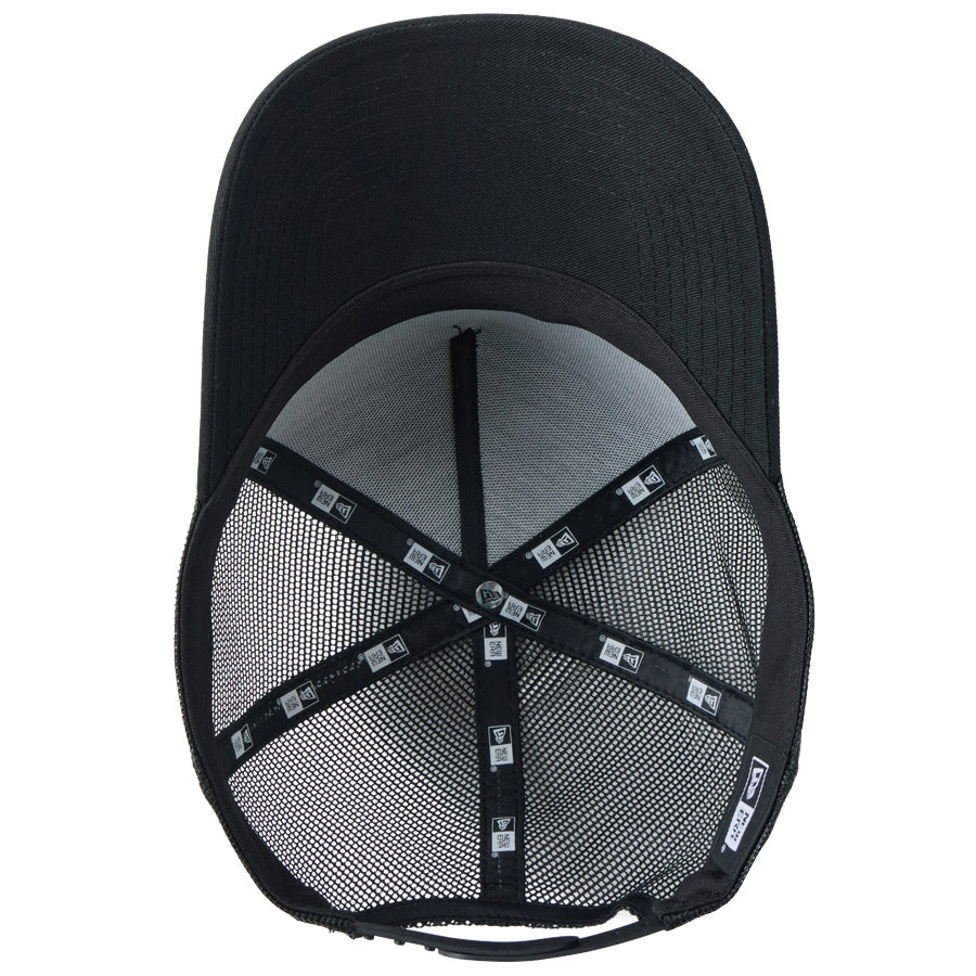 9FORTY A-Frame トラッカー Flag Logo ラバーパッチ Rubber Patch ブラック