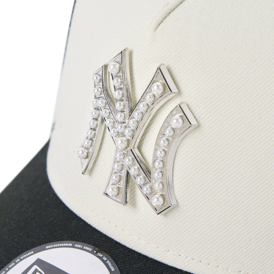 ニューエラ キャップ NEW ERA 9FORTY A-Frame MLB パール バッジ Pearl