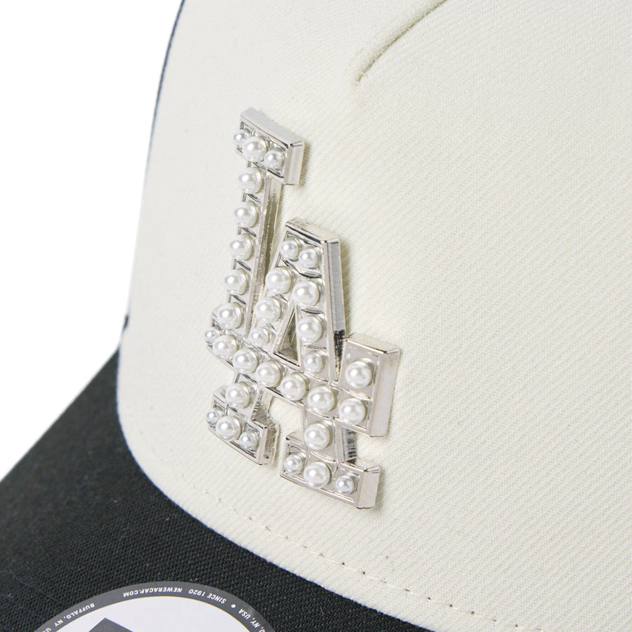ニューエラ 9FORTY A-Frame MLB パール バッジ ドジャース ニューエラ キャップ NEW ERA 9FORTY A-Frame MLB パール バッジ Pearl